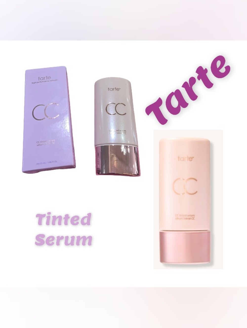 Tarte CC Color-Correcting Tinted Serum In TAN --- NEW